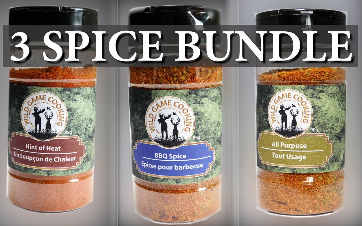 Wild Game Cooking Spice 3 Spice Bundle